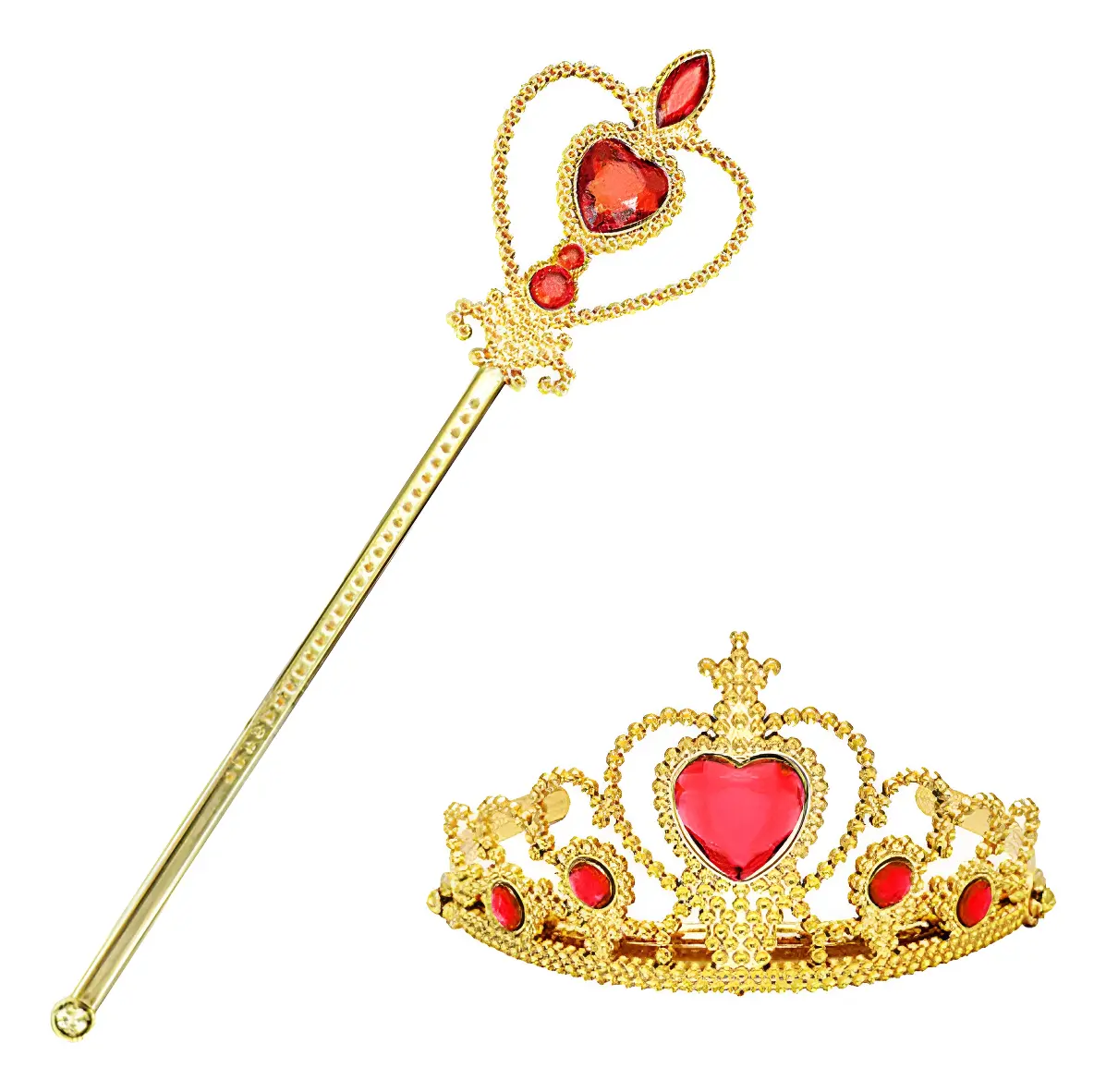 Coroa Rainha Princesa Dourada Prata Regulável Festa Fantasia